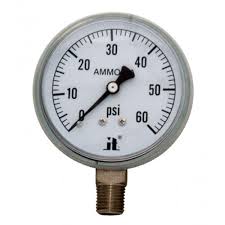 0-60 PSI PPWJ7652P pressure gauge